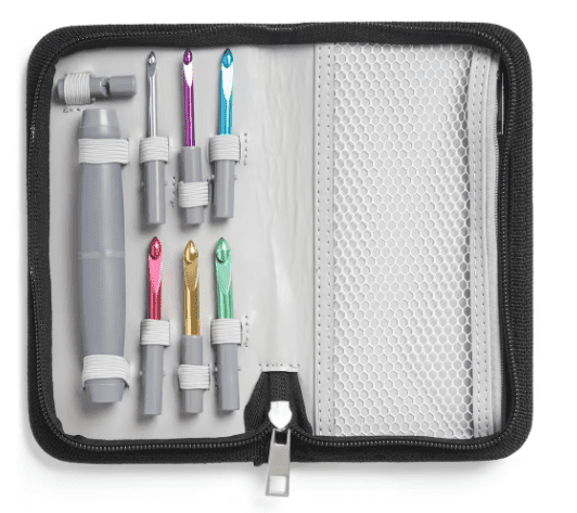 Susan Bates Twist And Lock Crochet Hook Set - 9 Pk (12706)