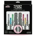 Susan Bates Twist Plus Lock Deluxe Intchg Crochet Hook Set Sizes F5/3