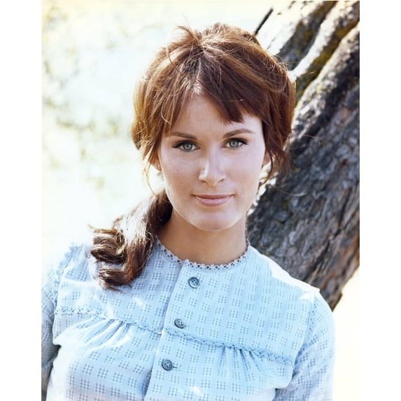 Susan Clark Posed in Blue Dress Photo Print (24 x 30)