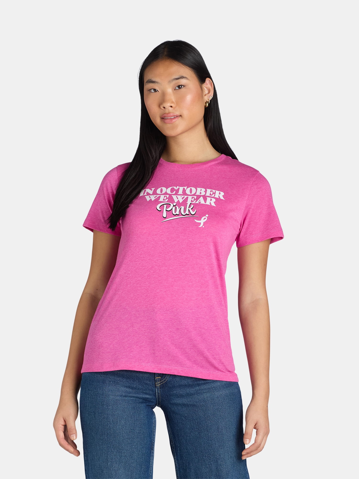 Susan G Komen Branded Breast Cancer Awareness Graphic Tee, Sizes S - XXXL
