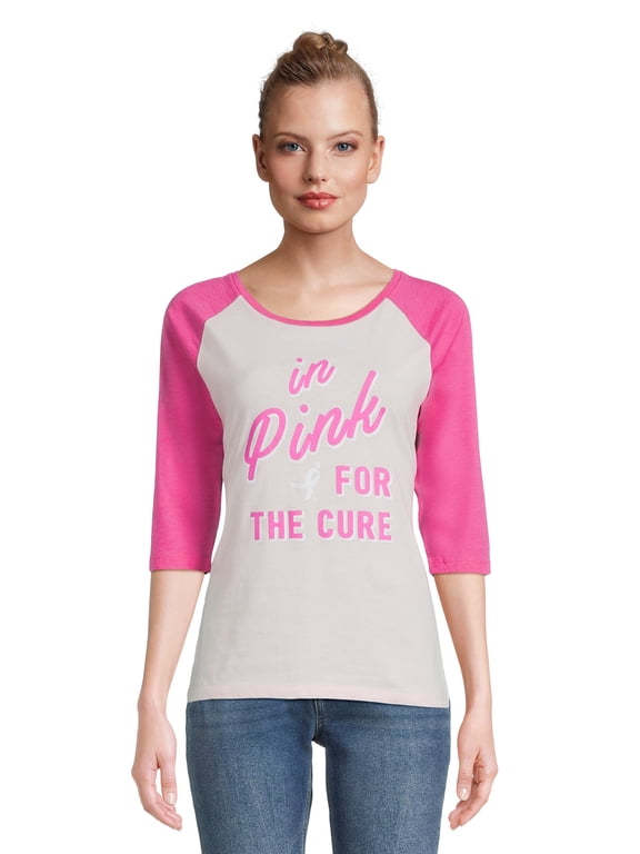 Susan G Komen Women's Cure Graphic Tee with Short Sleeves, Sizes S-XXXL