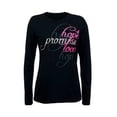 thumbnail image 1 of Susan G. Komen Women's Words of Encouragement Long Sleeve Shirt KOMELT0125 XL, 1 of 2