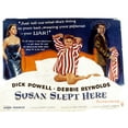 thumbnail image 1 of Susan Slept Here Anne Francis Debbie Reynolds Dick Powell 1954 Movie Poster Masterprint (28 x 22), 1 of 1