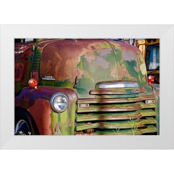Susan Vizvary Photography 14x11 White Modern Wood Framed Museum Art Print Titled - Green Grill