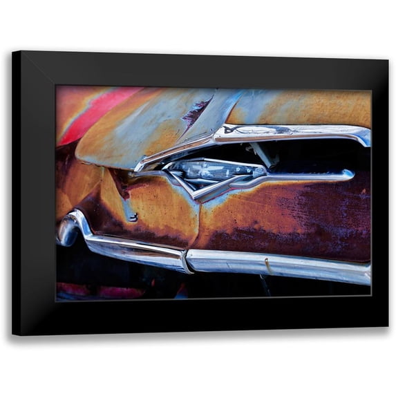 Susan Vizvary Photography 18x13 Black Modern Framed Museum Art Print Titled - Vintage Desoto Car