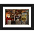 thumbnail image 1 of Susan Vizvary Photography 24x17 Black Ornate Wood Framed with Double Matting Museum Art Print Titled - Route66 Interior Store, 1 of 4