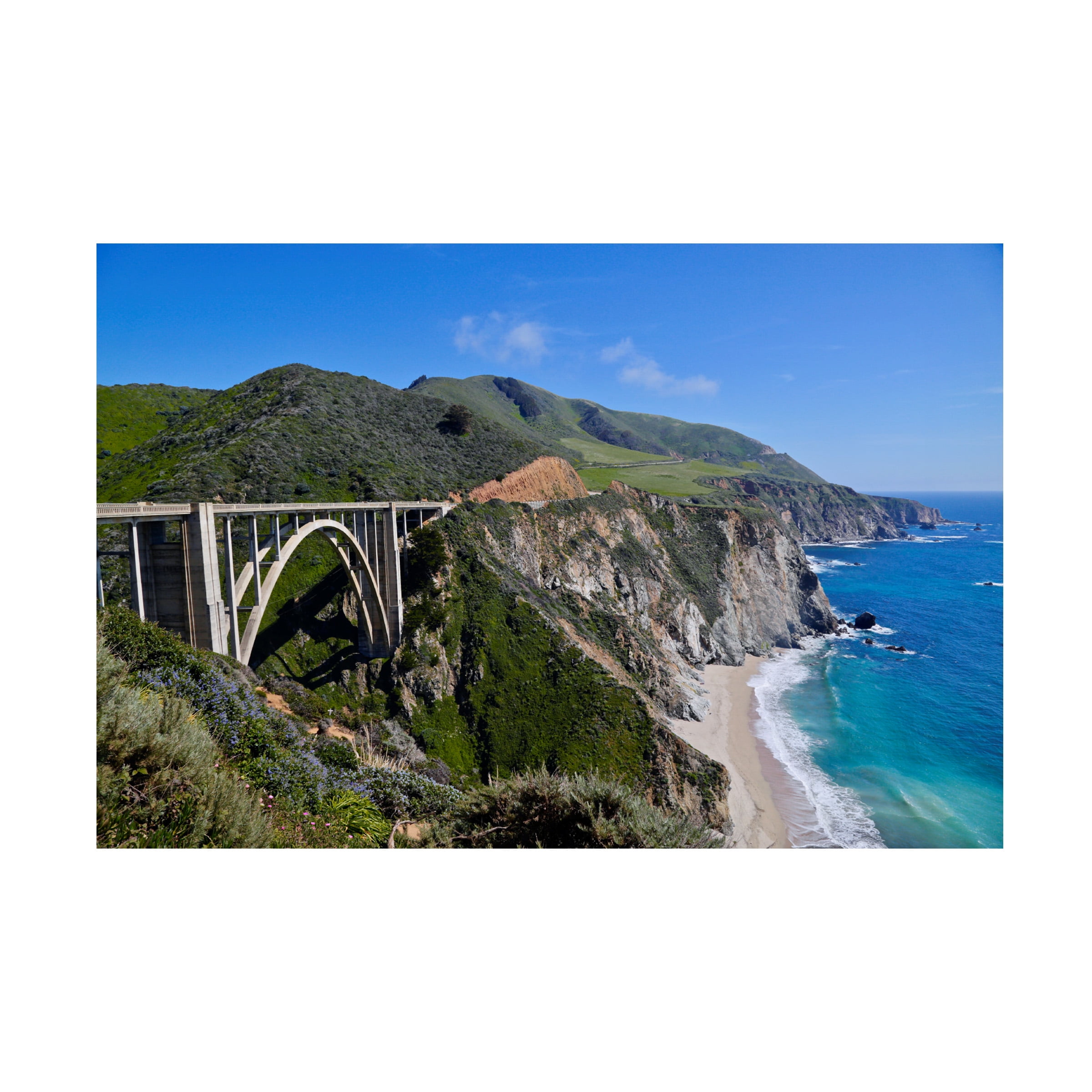 Susan Vizvary Photography 'Bixby Bridge' Canvas Art