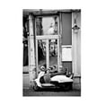 thumbnail image 1 of Susan Vizvary Photography 'Reflective Scooter in Black and White' Canvas Art, 1 of 4