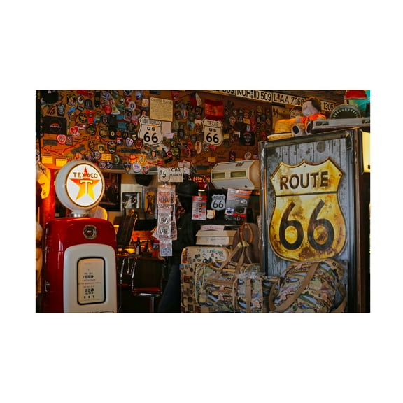 Susan Vizvary Photography 'Route66 Interior Store' Canvas Art