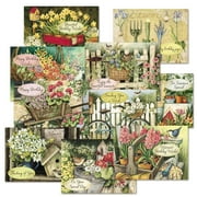 Susan Winget Birthday Greeting Cards Value Pack - Set of 20 (10 designs), Large 5" x 7", Happy Birthday Cards with Sentiments Inside, Envelopes Included, by Current