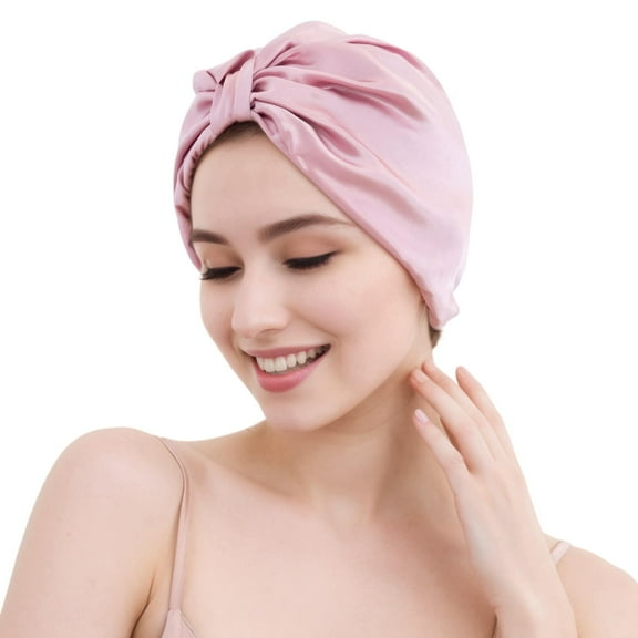 SusanSilk Premium Mulberry Silk Bonnet, Sleep Cap, Shower Cap with Adjustable, Breathable Design