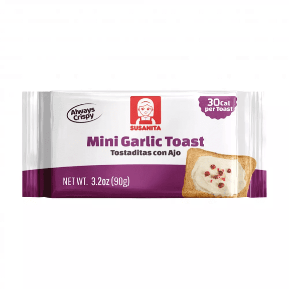 Susanita | Mini Garlic Toast | 3.2 Oz E.