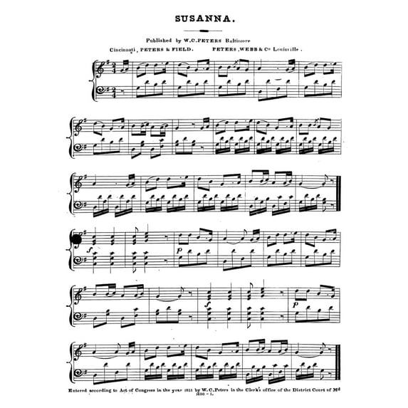 Susanna History (24 x 36)