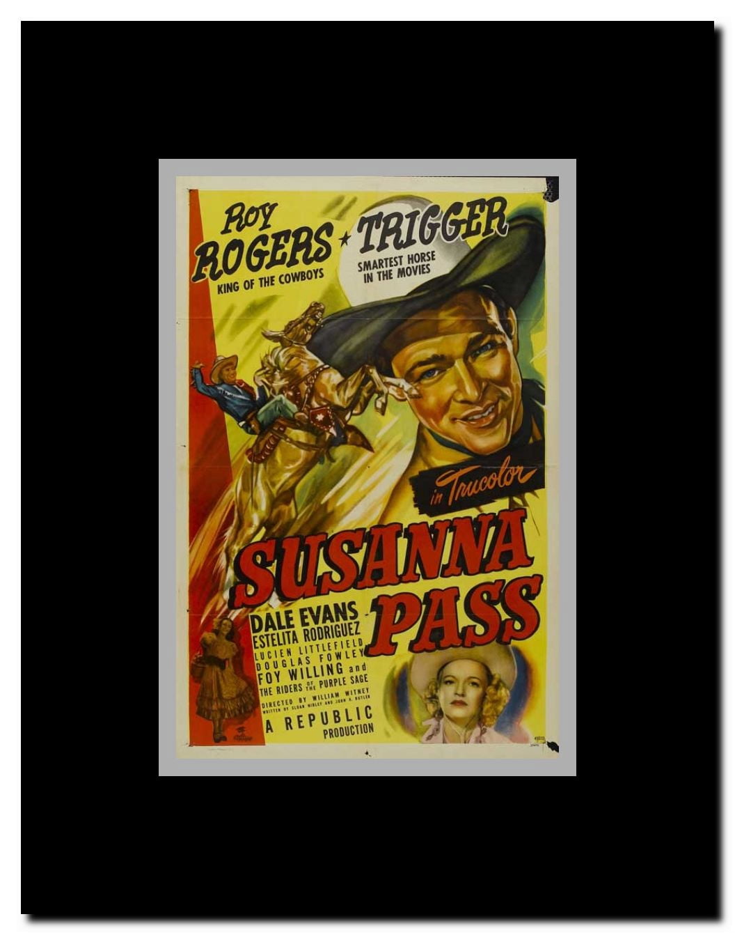 Susanna Pass Framed Movie Poster