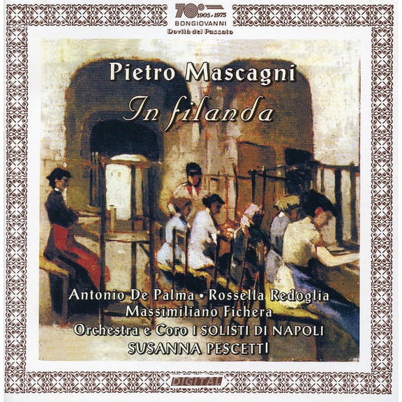 Susanna Pescetti - In Filanda - Music & Performance - CD