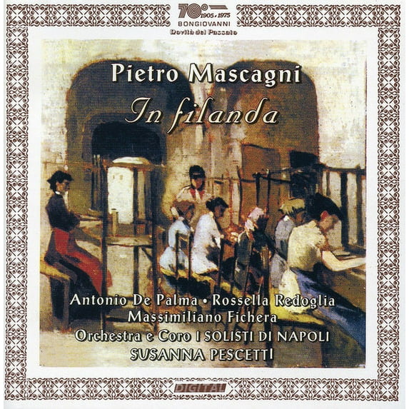 Susanna Pescetti - In Filanda - Music & Performance - CD