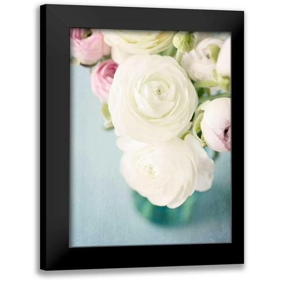 Susannah Tucker Photography 12x14 Black Modern Framed Museum Art Print Titled - Still Beauty in Pastel 1