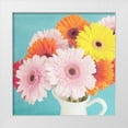 thumbnail image 1 of Susannah Tucker Photography 20x20 White Modern Wood Framed Museum Art Print Titled - Cheerful Daisies, 1 of 4