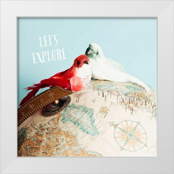Susannah Tucker Photography 20x20 White Modern Wood Framed Museum Art Print Titled - Lets Explore