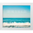 thumbnail image 1 of Susannah Tucker Photography 24x20 White Modern Wood Framed Museum Art Print Titled - Take Me To The Ocean, 1 of 4