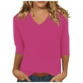 Susanny Blouses For Women 3 4 Sleeve Clearence Half Sleeve V Neck susanny-blouses-for-women-3-4-sleeve-clearence-half-sleeve-v-neck