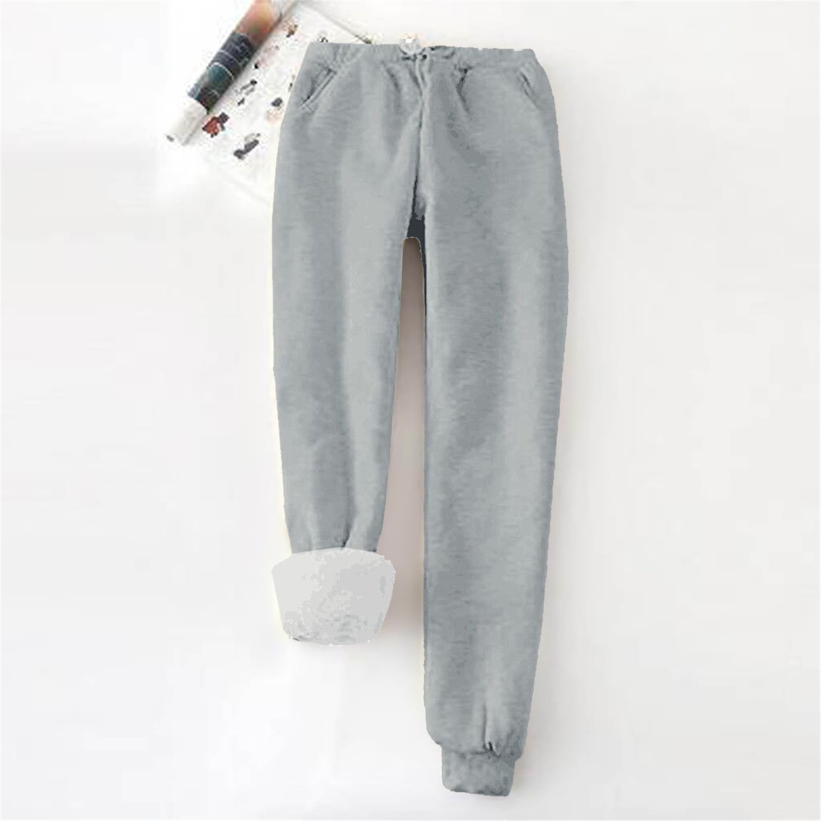 Susanny Tall Sweatpants for Women Fleece Lined Straight Leg with