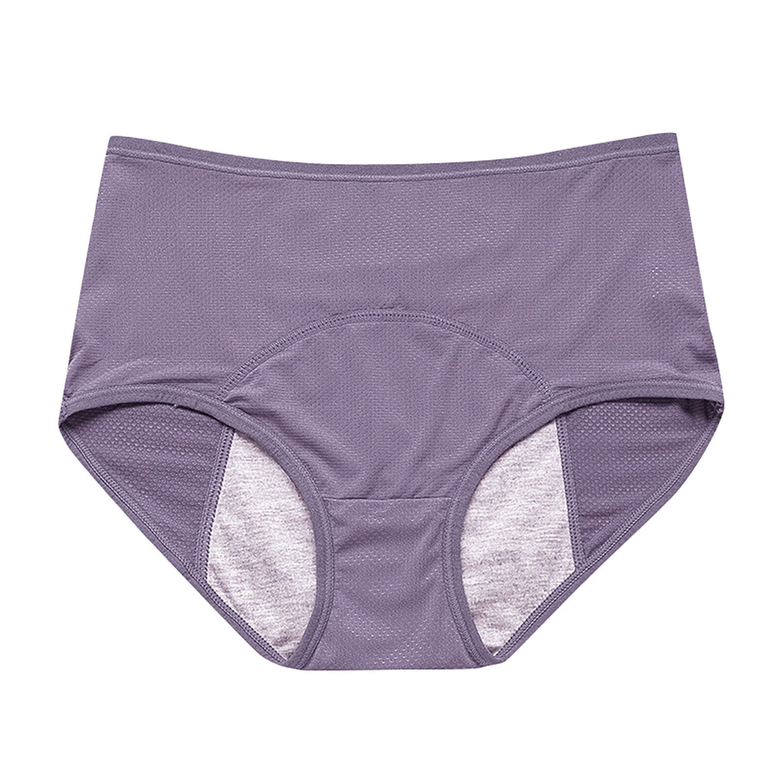 Susanny Women's Hipster Period Underwear Postpartum Teens Menstrual Panties Purple 8X-Large