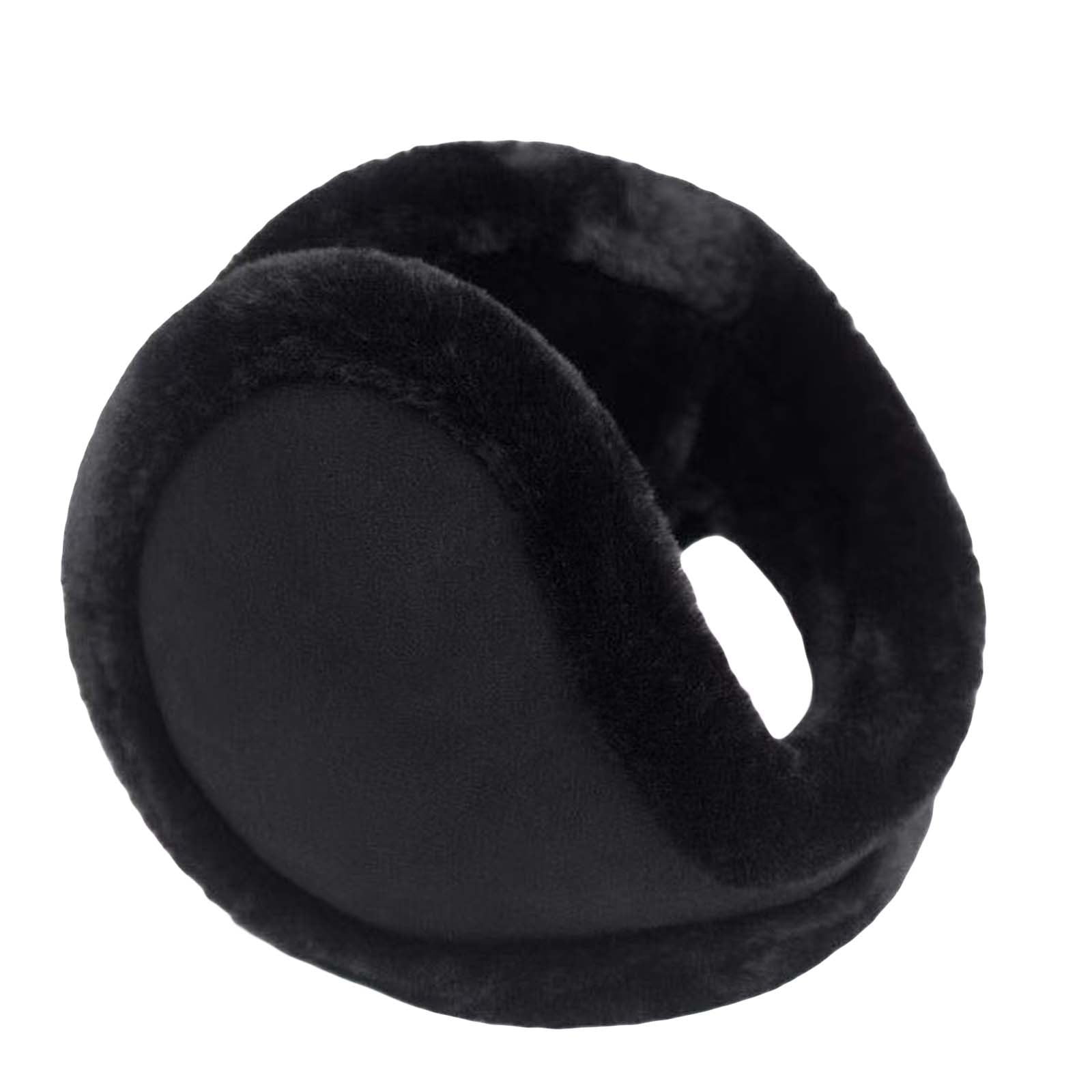 Susanny Womens Mens Sports Foldable Back Neck Ear Muffs Fitness Fur