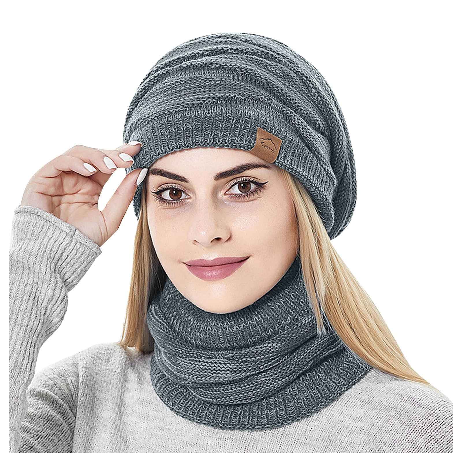 Susanny Womens Scarf and Beanie Hat Set Dressy Scarf Fashion for Teen