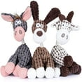 thumbnail image 1 of Susenc 3 Pack Plush Squeaky Dog Toys, 1 of 6