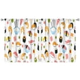 thumbnail image 1 of Sushi (31)_9 Curtains-blackout Curtains Bedroom Decor Living Room Darkening Grommet Window Drapes 2 Panels Set 52"x 63", 1 of 2