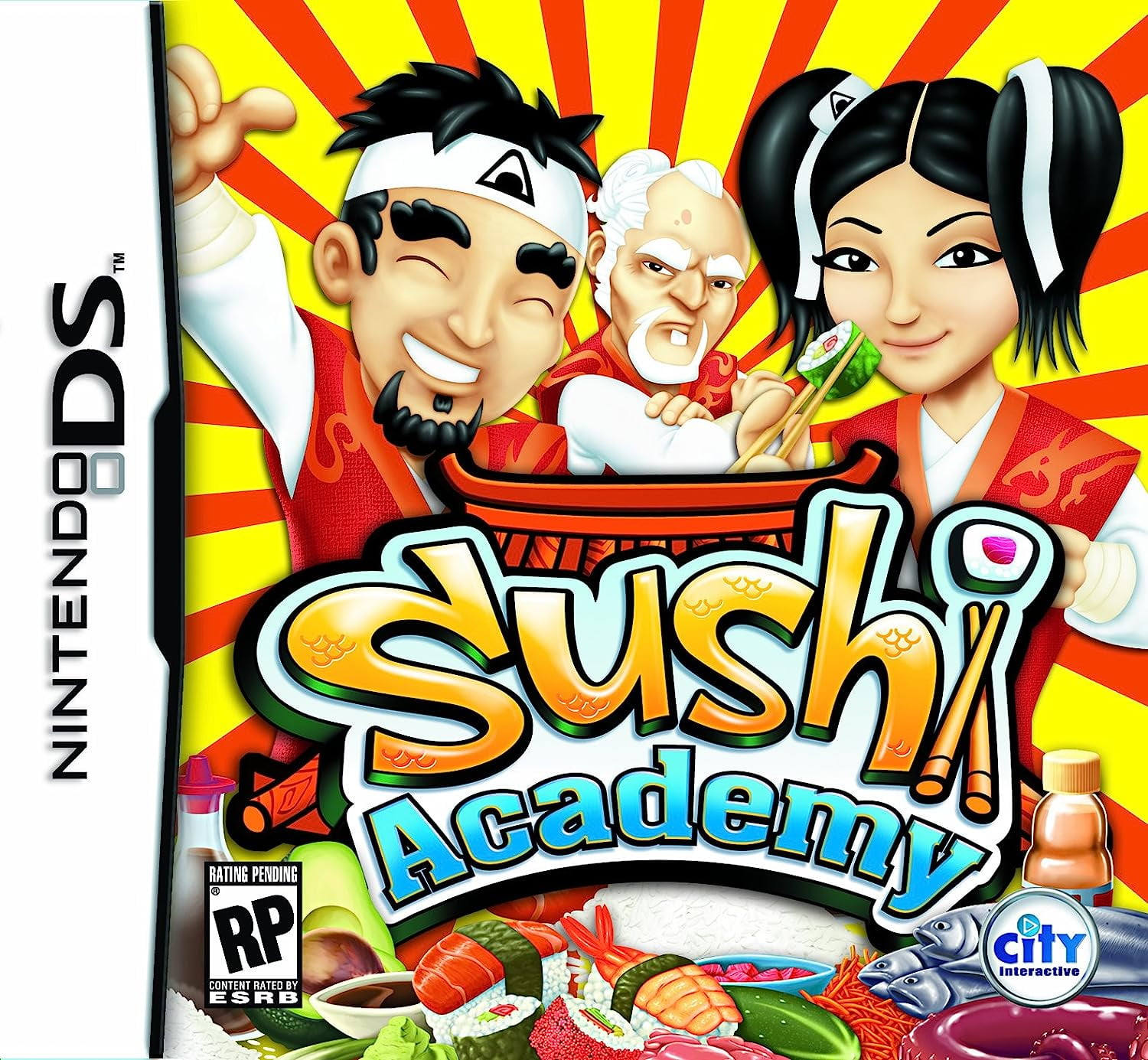 Sushi Academy NDS - For Nintendo DS - Create a Japanese Culinary