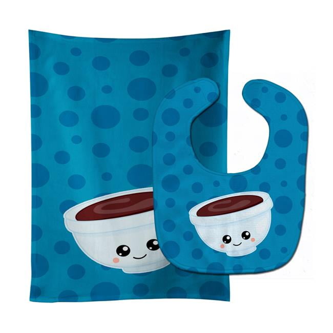 Sushi Baby Bib & Burp Cloth