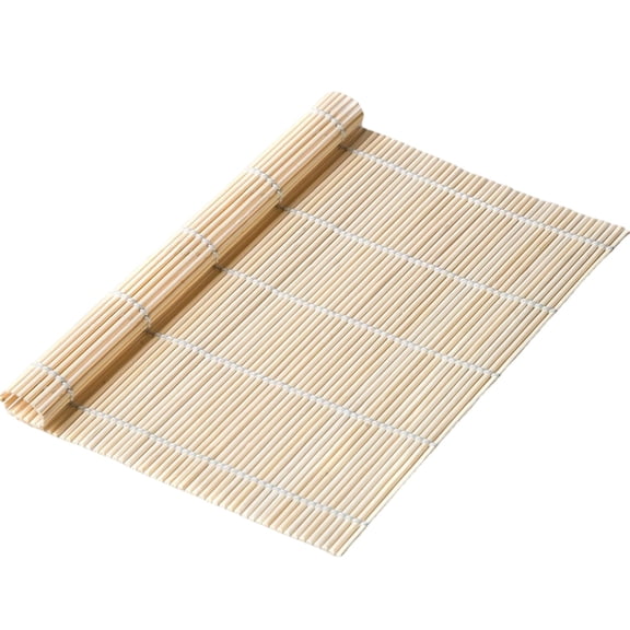 Sushi Bamboo Mat 24Cm 9.45In White Surface Yellow Surface Green Surface Rolling Mat Plastic Sushi Form For Nori Rice Roll