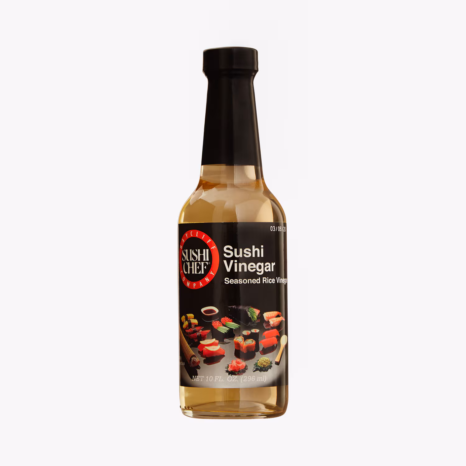 SUSHI CHEF, Seasoned Rice Vinegar 10 oz (296ml) Bottle