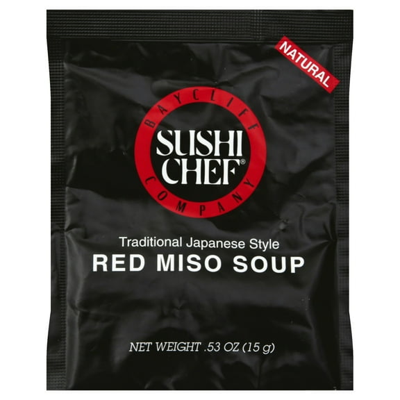 Sushi Chef Miso Red Soup 0.53 oz (Pack Of 36)
