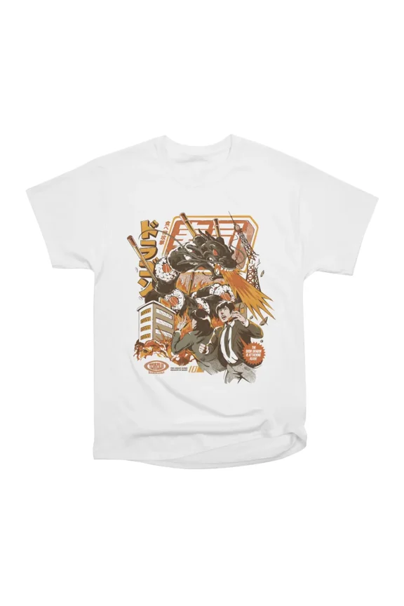 Sushi Dragon Attack T-Shirt Tee Gift For Him Merch For Her Apparel For Friend
