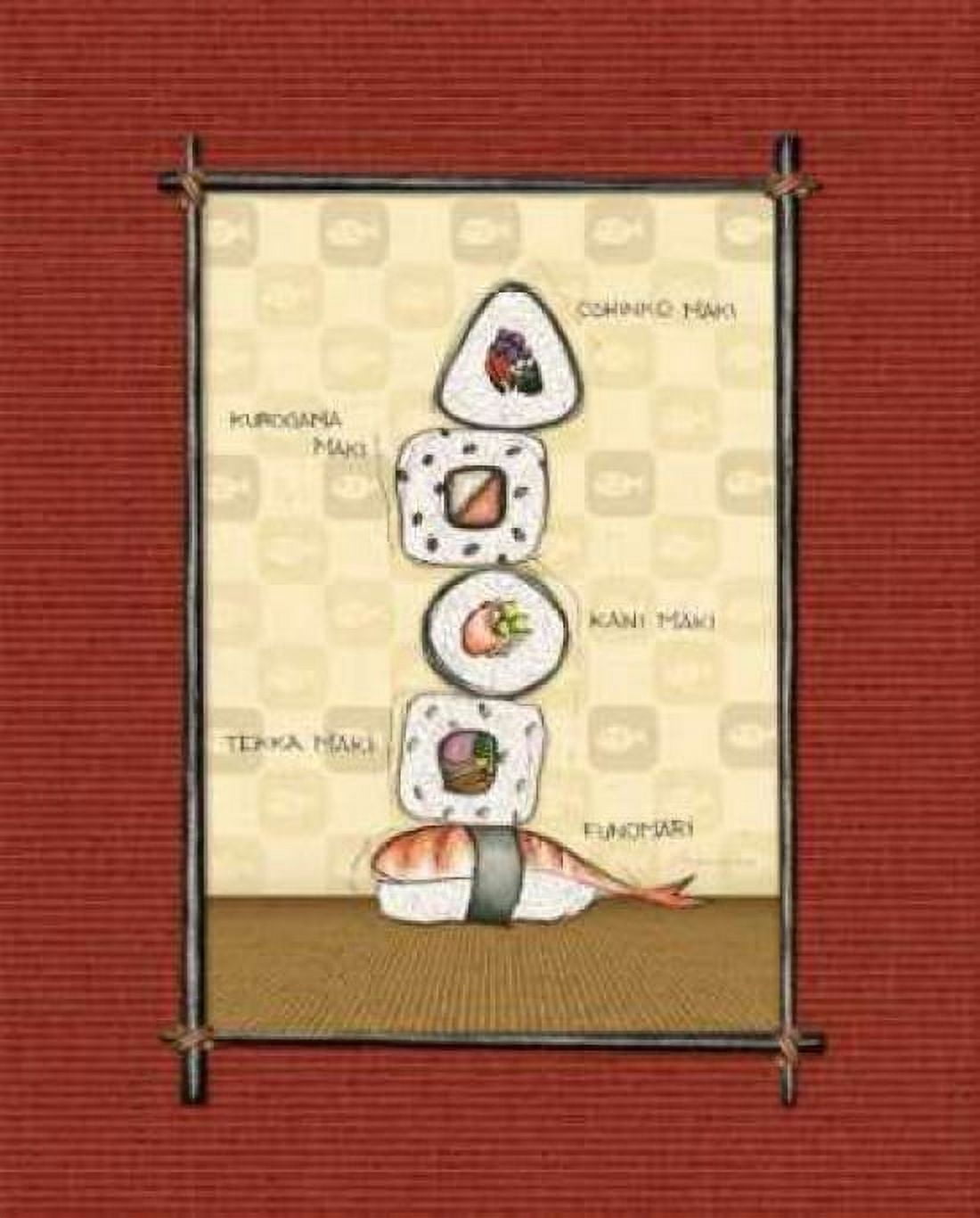 Sushi I Canvas Art - Andrea Laliberte (22 x 28)