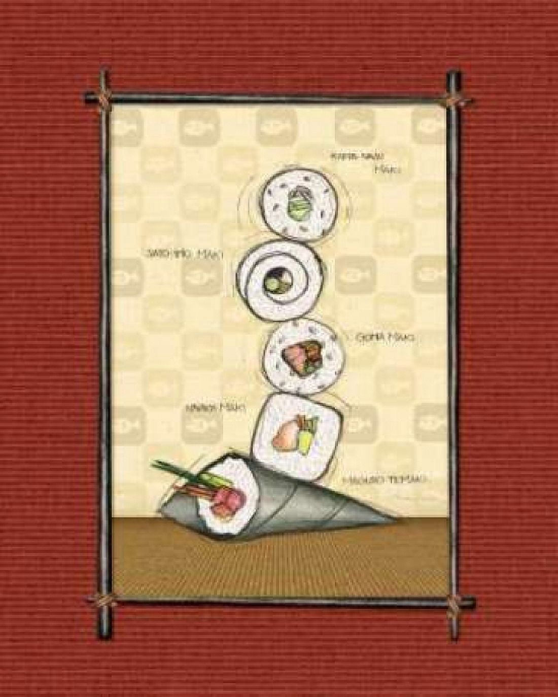 Sushi II Canvas Art - Andrea Laliberte (22 x 28)