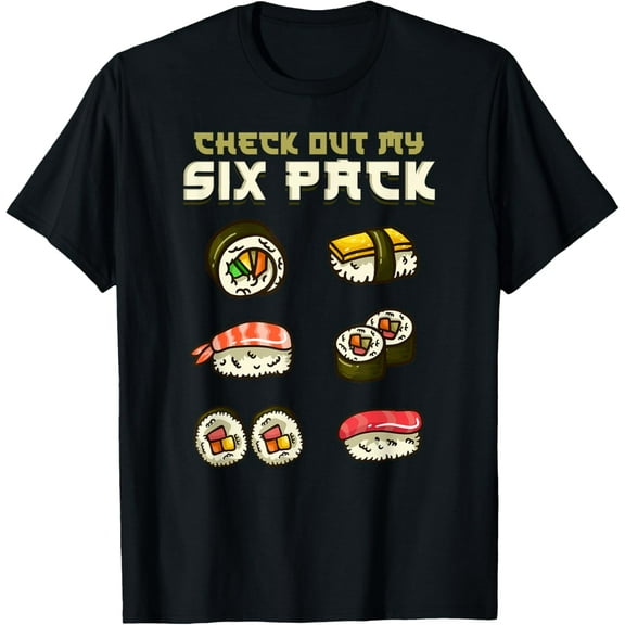Sushi Japanese Gym T-Shirt