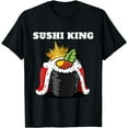thumbnail image 1 of Sushi King | Mens Japanese Food Lover Shirt | Sushi T-Shirt, 1 of 2