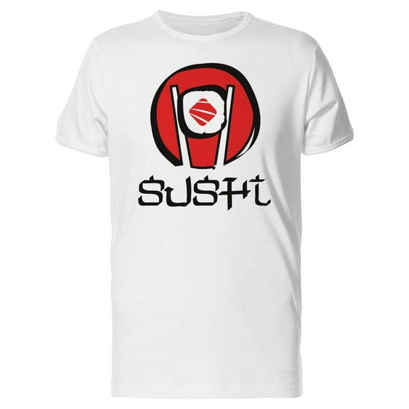Sushi Logo T-Shirt Men -Image by Shutterstock, Male Medium