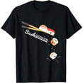 thumbnail image 1 of Sushi Lover Japan Lover Japanese Cuisine Chef Foodie T-Shirt, 1 of 4