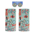 thumbnail image 1 of Sushi Lover Kitchen Towels 100% Cotton With Fridge Magnets Fun 4 Piece Set New, 1 of 6