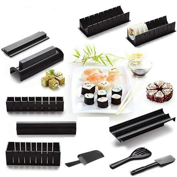 Sushi Maker Making Sushi Tools Equipment Kit Japanese Rice Ball Cake Roll Mold Sushi Multifunctional Mould Easy to make Food