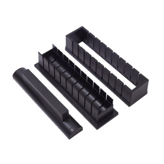 Sushi Maker, Sushi DIY Mold Set - Easy Sushi Making Kit, Help to Make Round Shaped Sushi, Easy Sushi Making Kitblack
