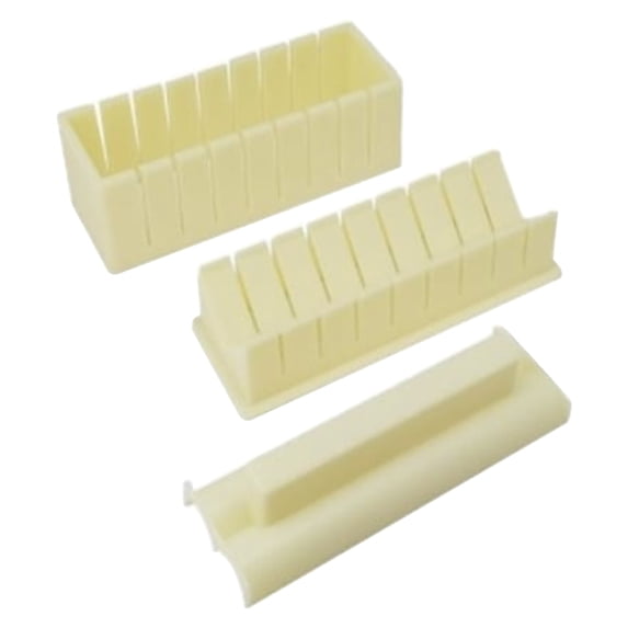 Sushi Making Kit for Beginners Plastic Sushi Making Tools with Multiple Different Shapes of Sushi Rice Roll Molds, Home Sushi Tools, Sushi Making Kit for Kids