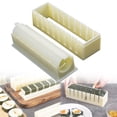 thumbnail image 1 of Sushi Making Kit for Beginners with Rice Roller Onigiri Tool Set, 1 of 9