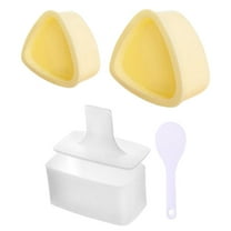 Sushi Mold, Triangle Sushi Maker Press (Large & Small), Non Stick Sushi Rice Making Kit, for Japanese Boxed Meal Children Bento