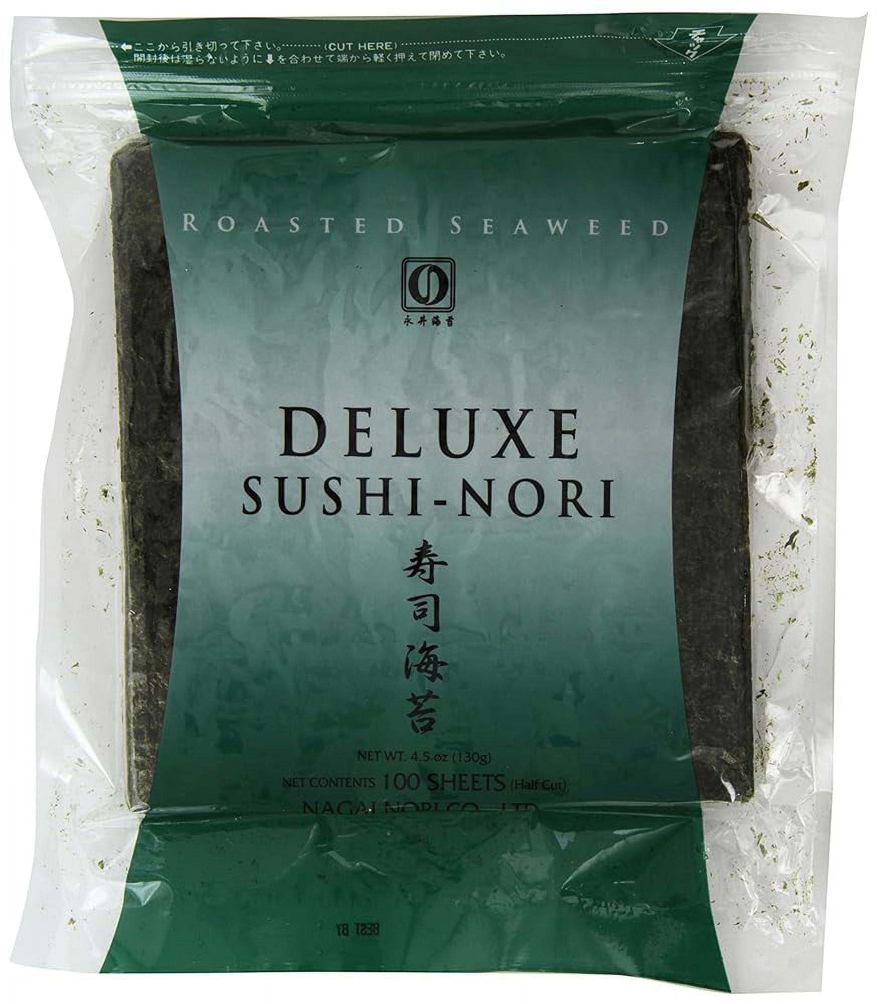 Sushi Nori, Half Sheets, 100 Count